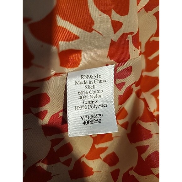 Coldwater Creek Coat – Tan Safari Field Jacket Trench Style Size 12 Large - Picture 10 of 10